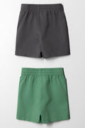 2 Pack Shorts Grey & Fatigue (2)