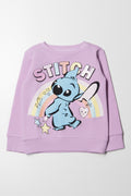 Stitch Hoodie Lilac