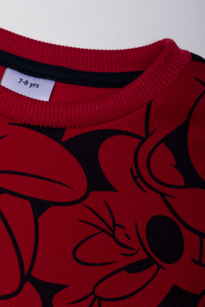 2 Pack Minnie Mouse Tracktops Grey & Red