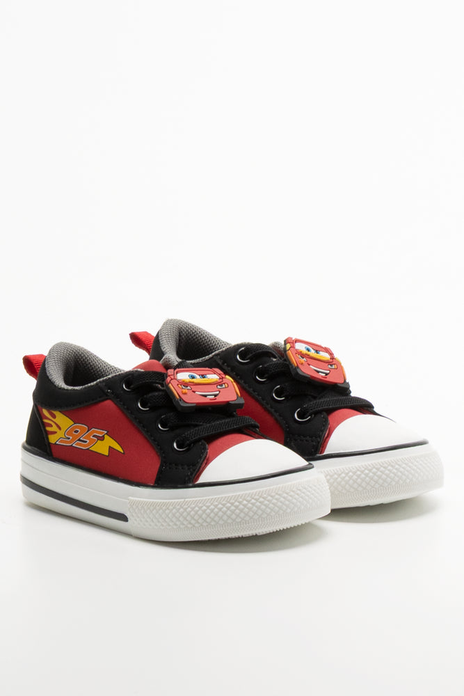 Car Sneakers Red And Black