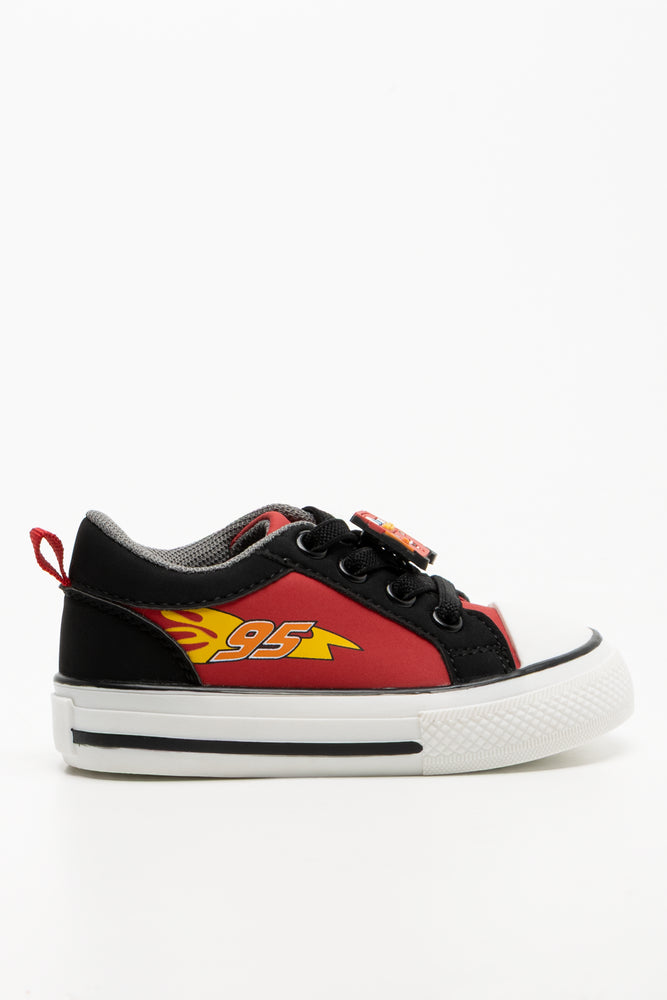 Car Sneakers Red And Black