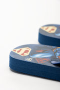 Superman Flip Flops Navy (3)