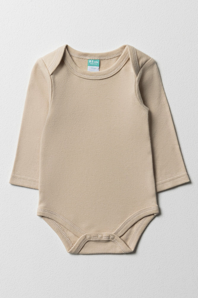 Long Sleeve Vest Stone