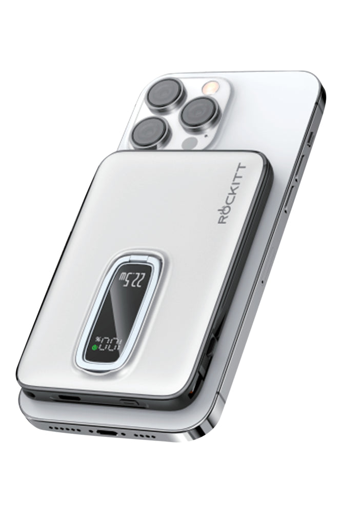 Rockitt Fast Charge Power Bank 5000MAH White (1)