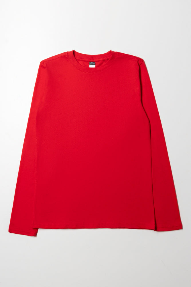 Long Sleeve T-Shirt Red