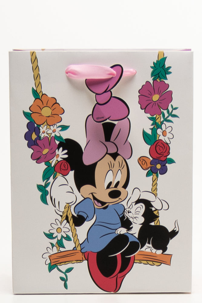 Minnie Mouse Gift Bag White