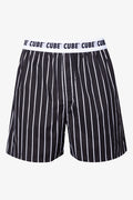 3 Pack Woven Boxers Grey And Black (3)