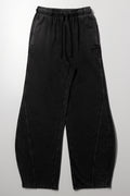 Wide Leg Trackpants Dark Grey