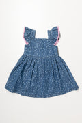 Hearts Denim Dress Blue (2)