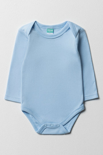 Long Sleeve Vest Blue