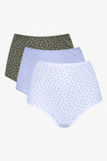 3 Pack Ditsy Floral Briefs Multicolour (1)