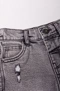 Rip And Repair Skinny Denim Jeans Grey (1)