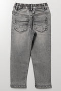 Rip And Repair Skinny Denim Jeans Grey (2)