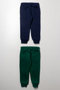 Mickey Mouse 2 Pack Trackpants Green And Navy (2)