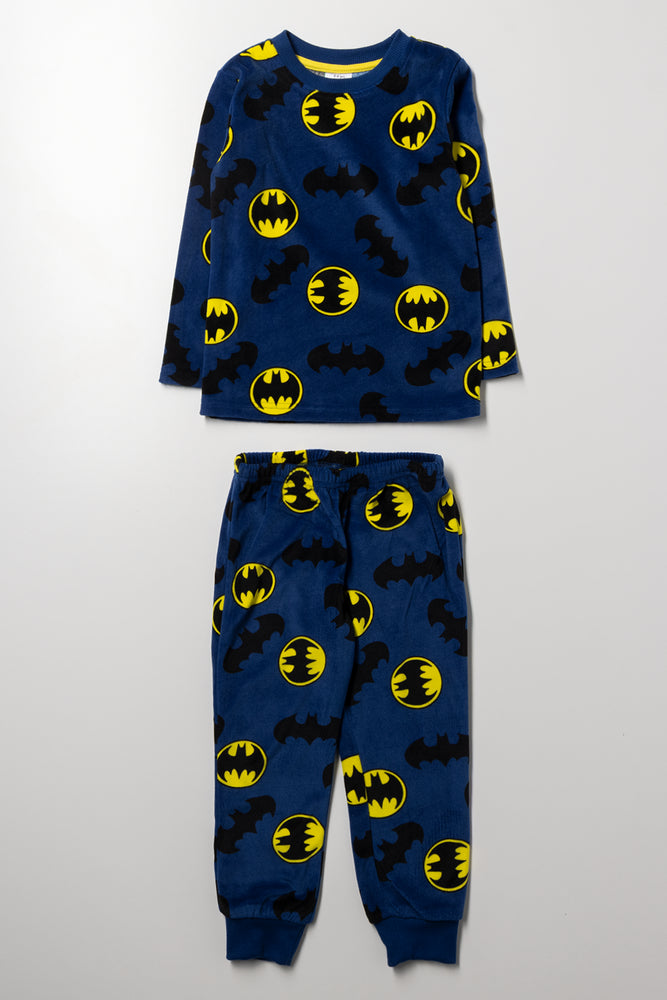 Batman Long Sleeve Pyjamas Dark Blue