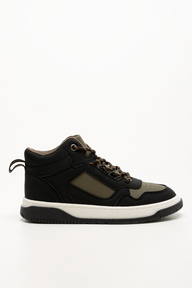 Skate High Top Sneakers Green (1)