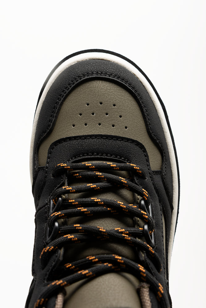 Skate High Top Sneakers Green (4)