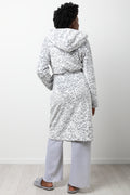 Leopard Hooded Gown Grey (2)