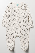 Spot Babygrow White