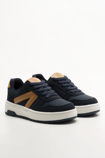 Skate Sneakers Navy
