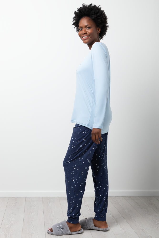 In Your Dreams Long Sleeve Pyjamas Blue