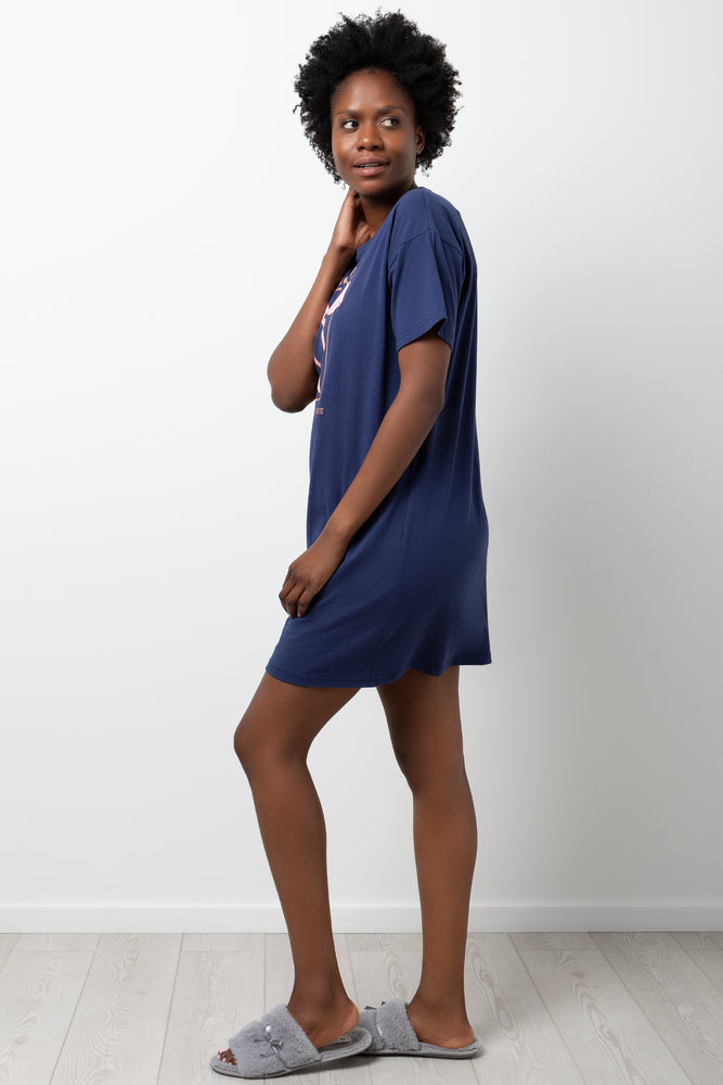 Bow Sleepshirt Blue (1)