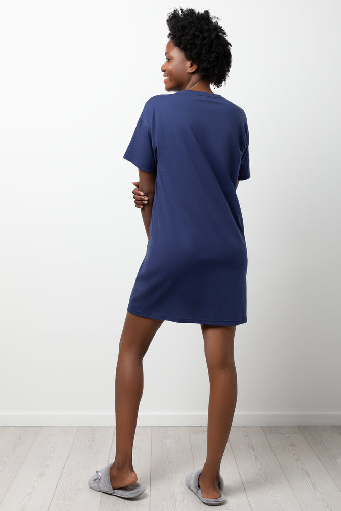 Bow Sleepshirt Blue (2)