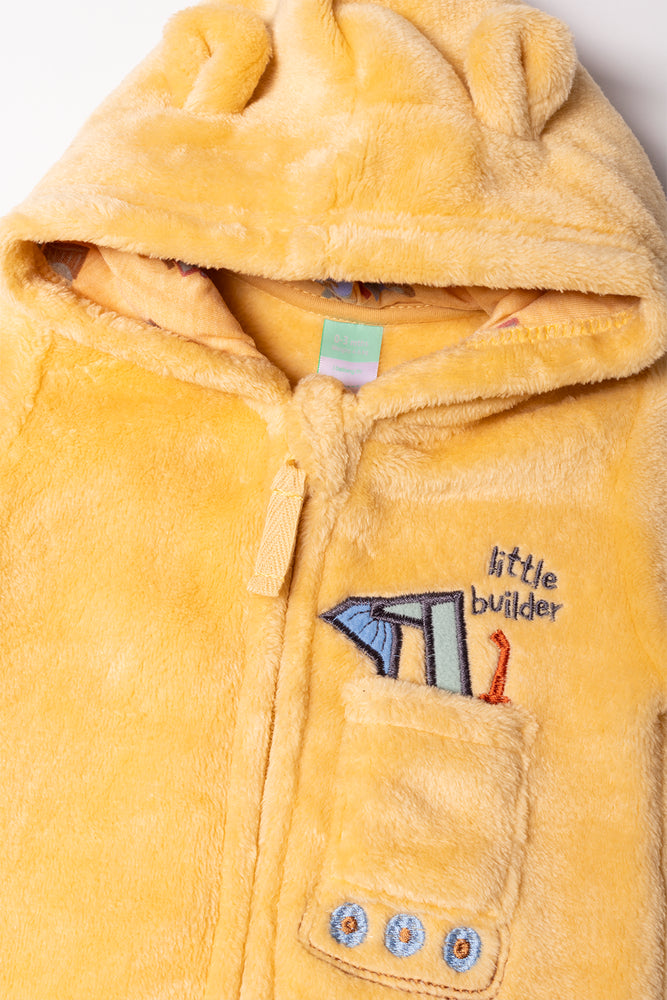 Digger Babygrow Yellow (1)