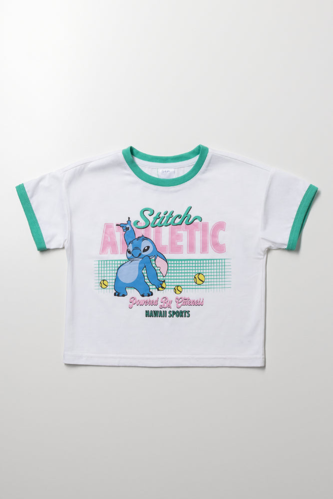 Stitch T-Shirt White | Tops & T-Shirts | Ackermans