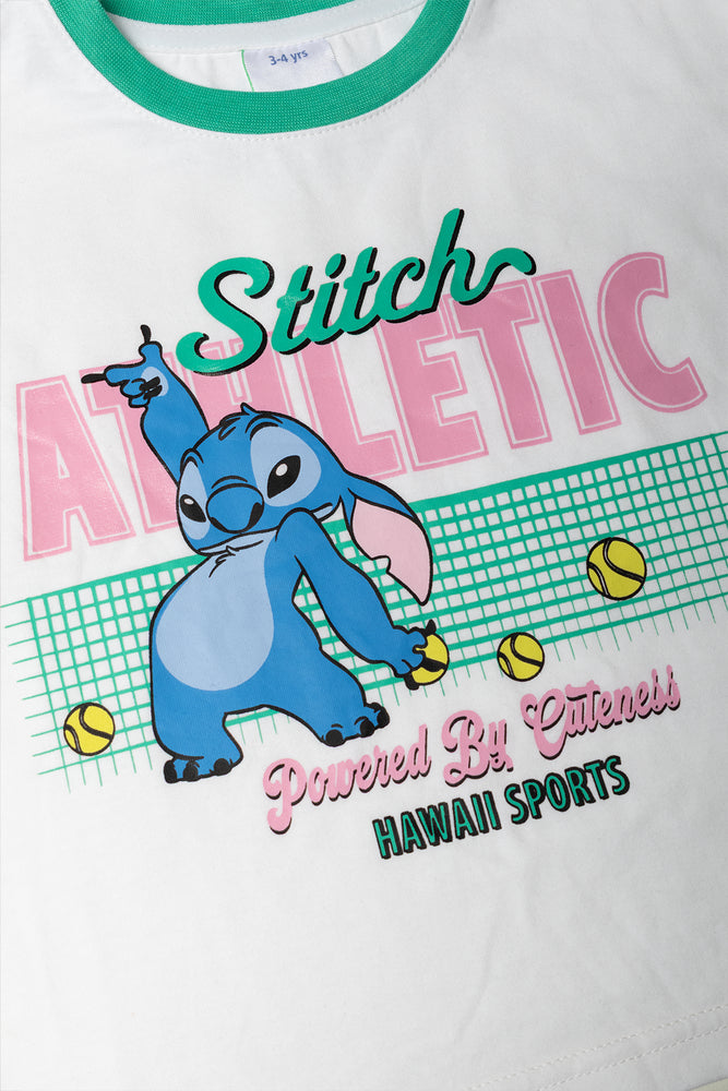 Stitch T-Shirt White | Tops & T-Shirts | Ackermans