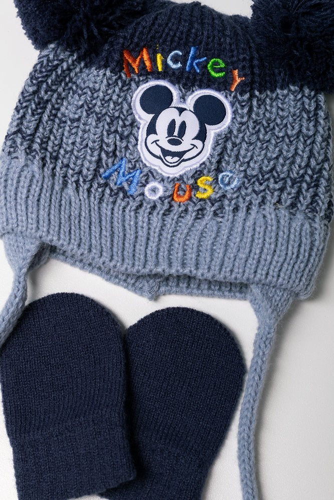 Mickey Mouse Hat Set Navy