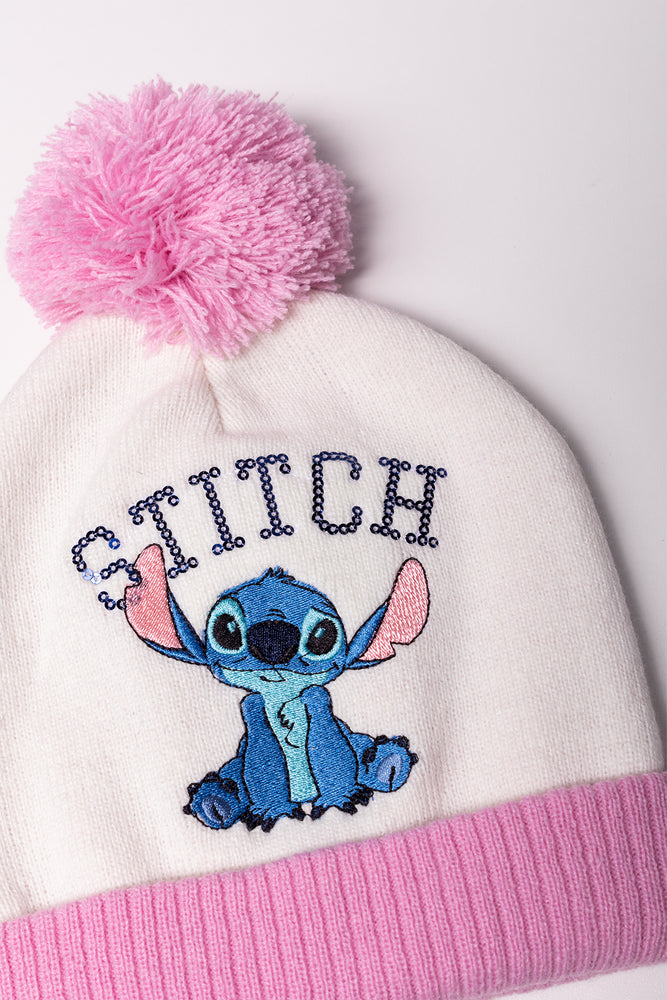 Lilo And Stitch Beanie White