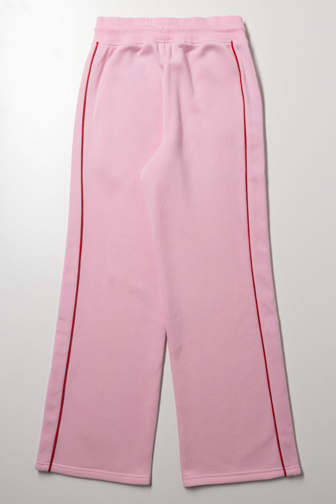 Wide Leg Trackpants Pink (2)