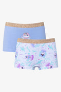 2 Pack Boyleg Panties Blue