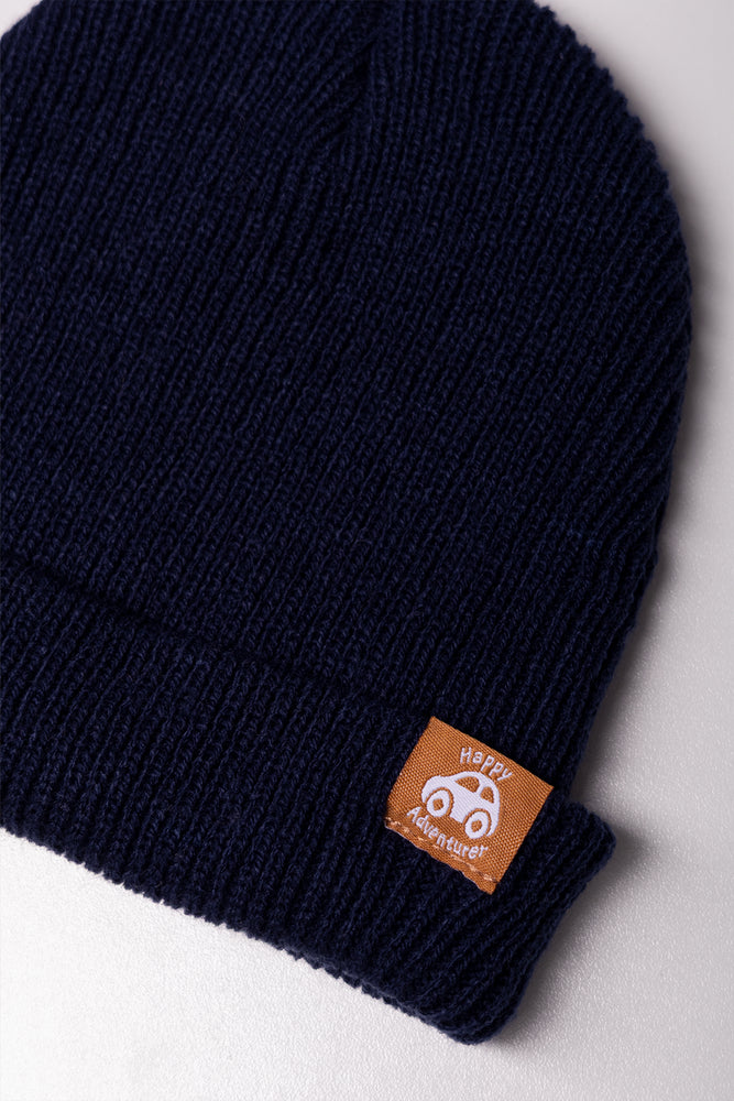 Rib Beanie Navy