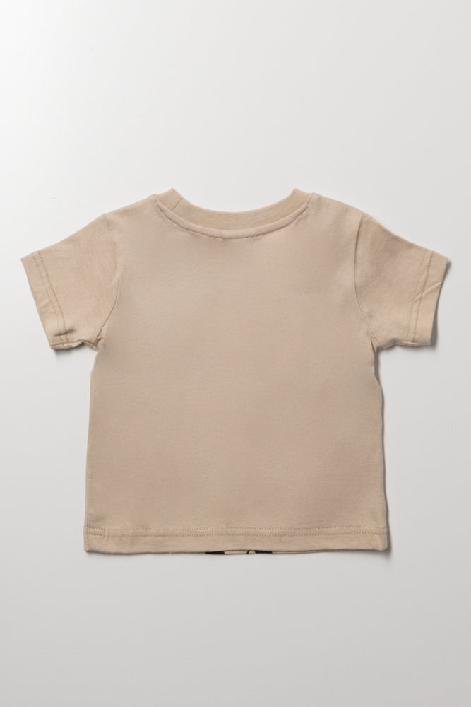 Mickey Mouse Short Sleeve T-Shirt Natural (2)