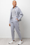 Knit Jogger Grey Melange