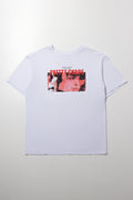 Oversized Graphic T-Shirt White