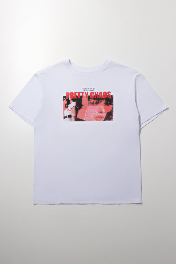 Oversized Graphic T-Shirt White