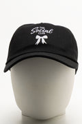 Peak Cap Black