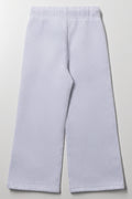 Side Slit Wide Leg Trackpants Light Grey (6)