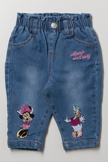Minnie Mouse Denim Jeans Blue