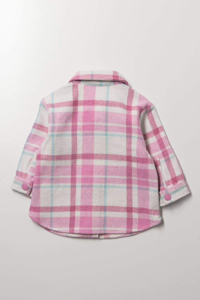 Minnie Mouse Shacket Pink (3)