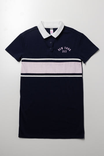 Golfer Dress Navy