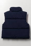 Sleeveless Puffer Navy (2)
