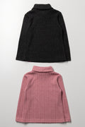 2 Pack Polonecks Black And Pink (2)