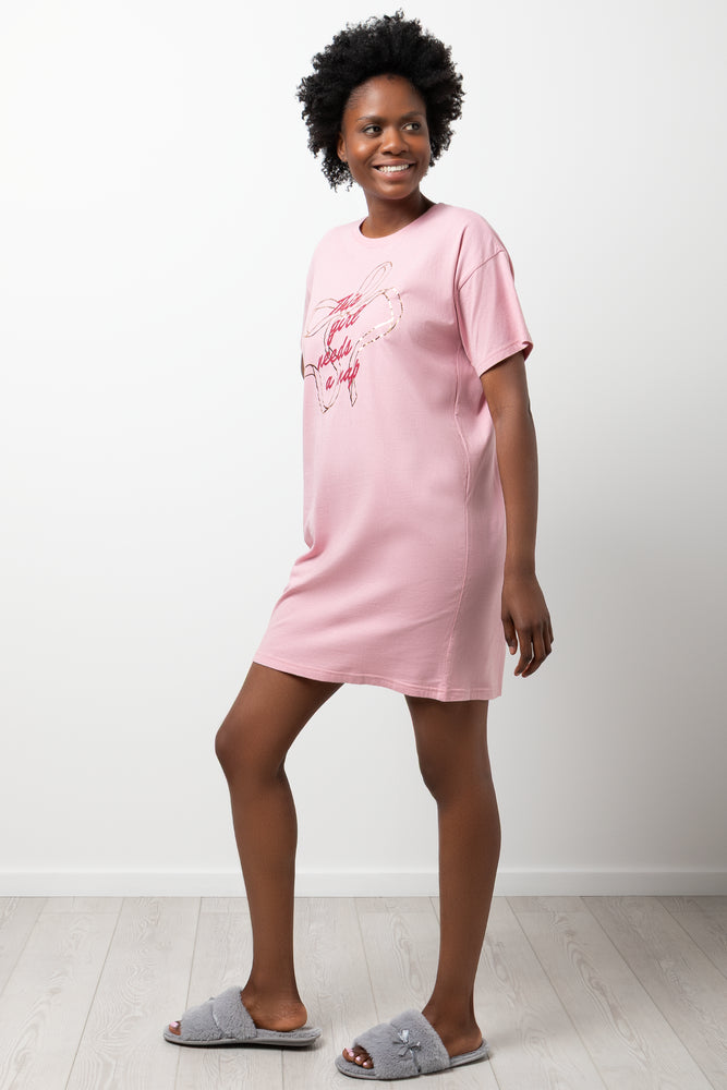 Sleepshirt Pink (1)