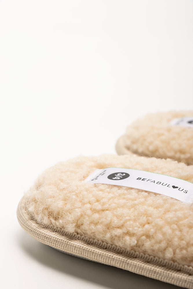 Love Bow Slippers Natural (3)