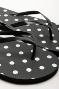 Spot Flip Flops Black (2)