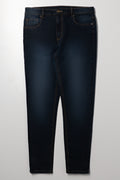 Super Skinny Denim Jeans Dark Blue